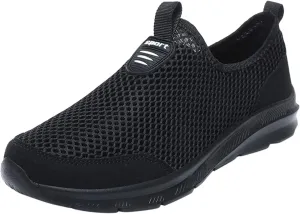 Tennis Shoes Womens Mesh Breathable Dressy Casual Shoes Platform Sneakers Slip On Walking Blade Tennis Steel Toe Tennis Shoe Loafers Dress Shoe