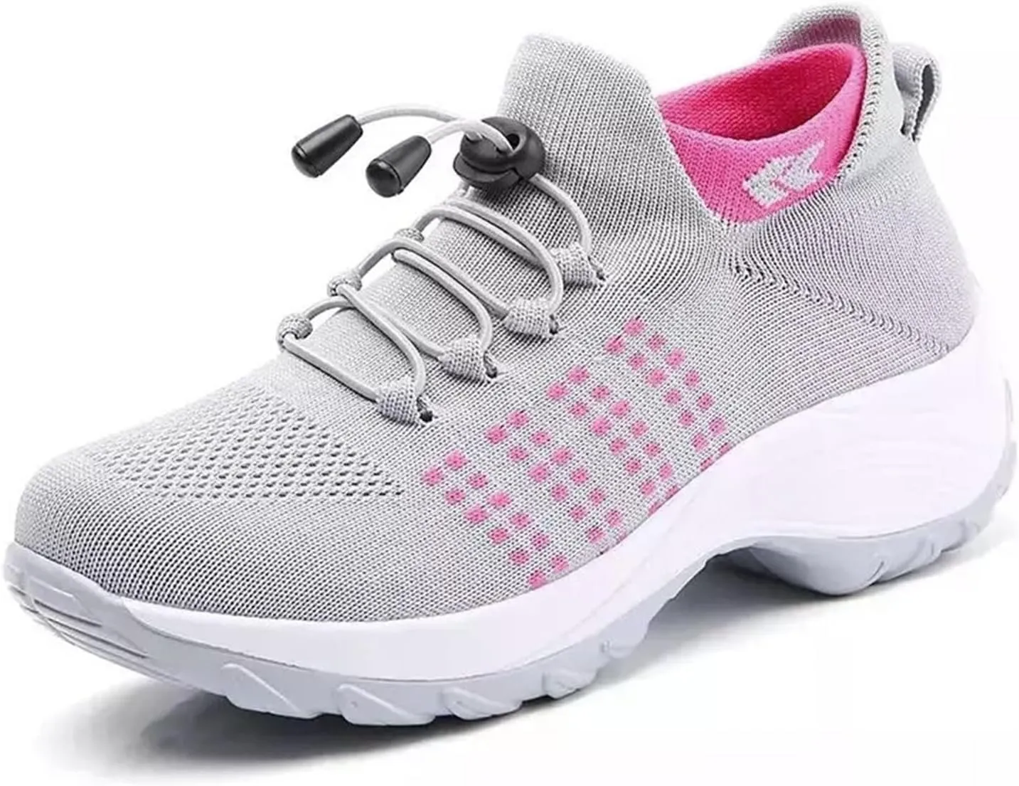 Tennis Shoes Womens Platform Sneakers for Women Fashion Women's Loafers & Slip-Ons Fashion Casual Comfy Soft Christmas Running Shoes Loafers for Women Casual