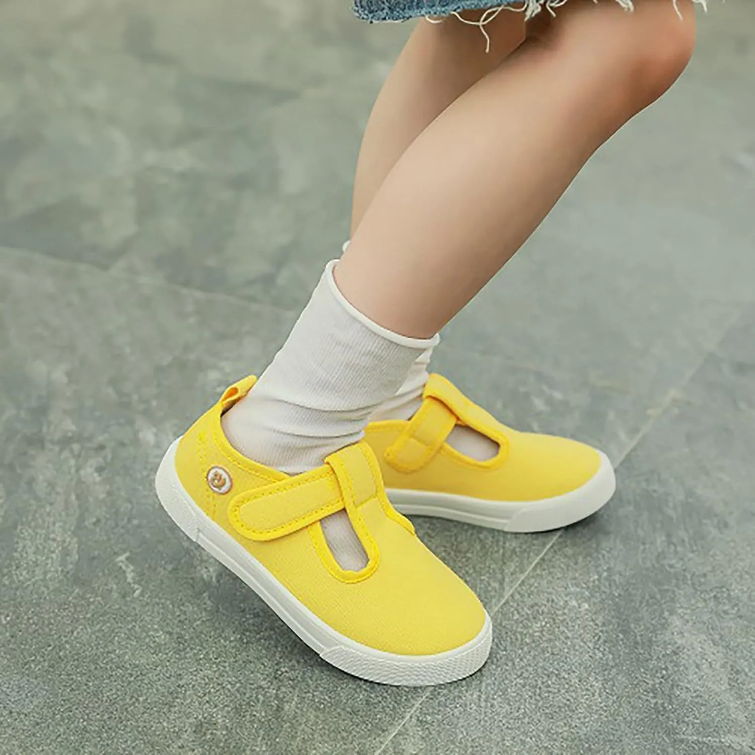 Toddler Baby Boy Girl Shoes Flat Shoes Bao Head One Foot Off Girl Canvas Shoes Baby Soft Sole Casual 18month Girl Shoes