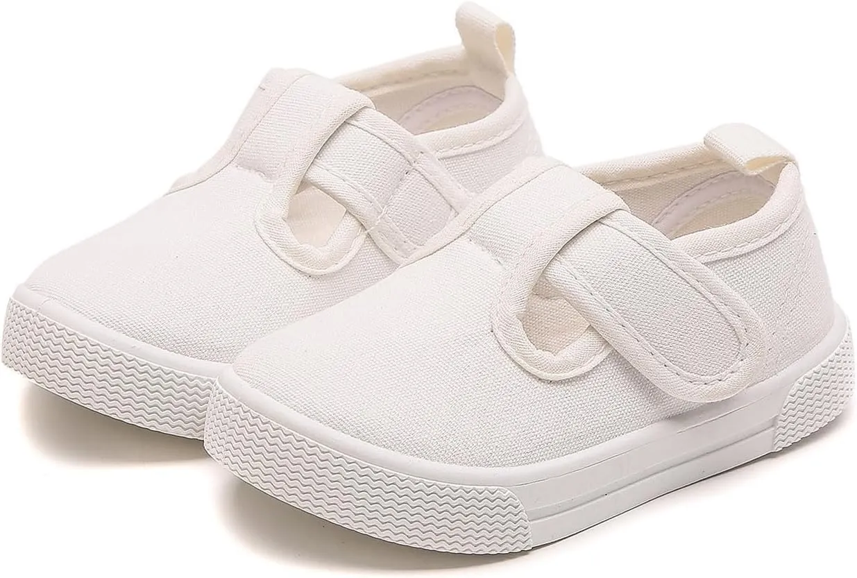 Toddler Baby Boy Girl Shoes Flat Shoes Bao Head One Foot Off Girl Canvas Shoes Baby Soft Sole Casual 18month Girl Shoes