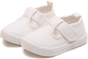 Toddler Baby Boy Girl Shoes Flat Shoes Bao Head One Foot Off Girl Canvas Shoes Baby Soft Sole Casual 18month Girl Shoes