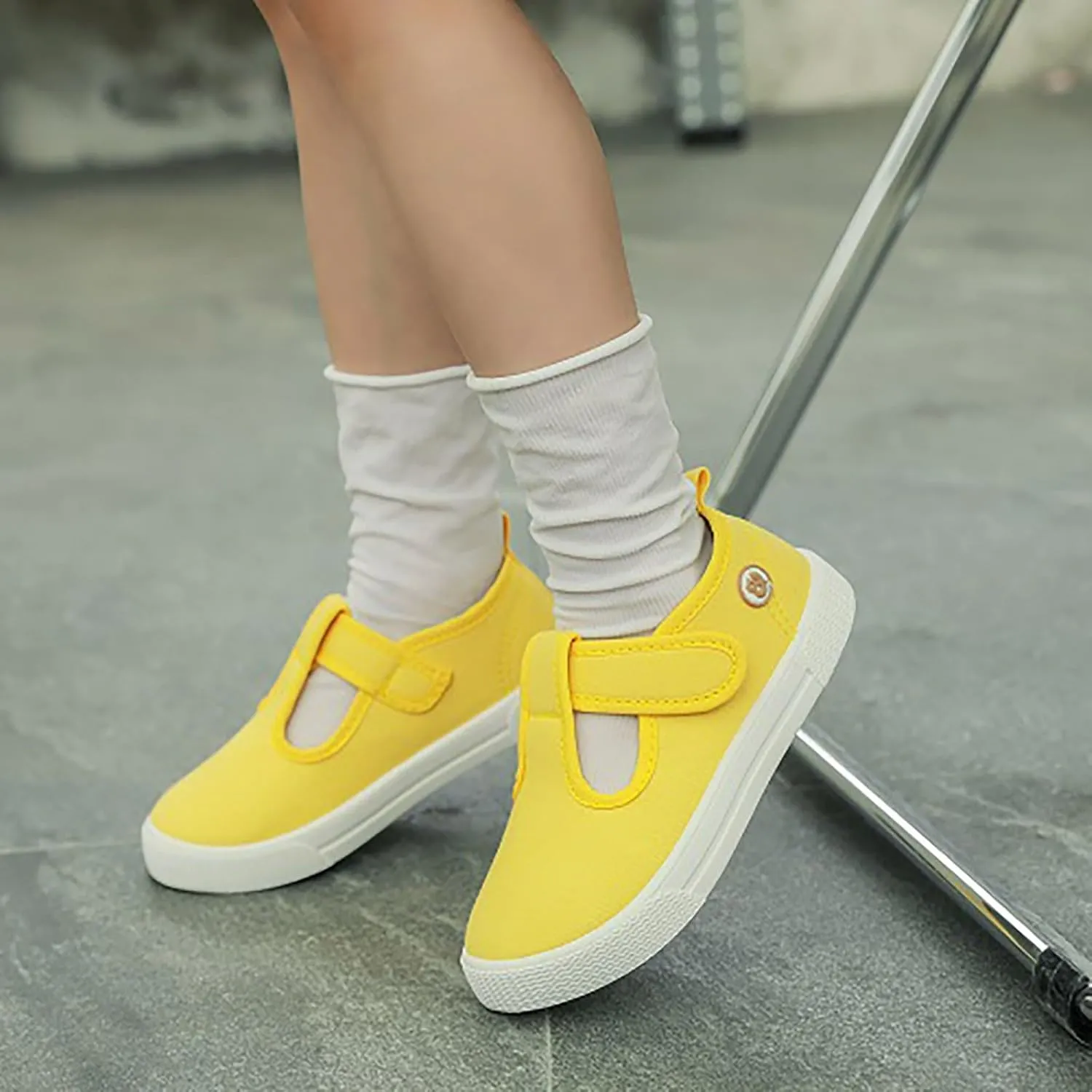 Toddler Baby Boy Girl Shoes Flat Shoes Bao Head One Foot Off Girl Canvas Shoes Baby Soft Sole Casual 18month Girl Shoes