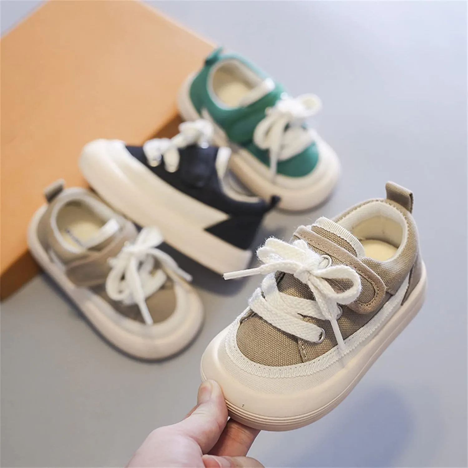 Toddler Boy and Girl's Slip On Sneakers Toddler Sneakers Little Kid Big Kid Shoes Canvas Boy Toddler Shoes Size 6