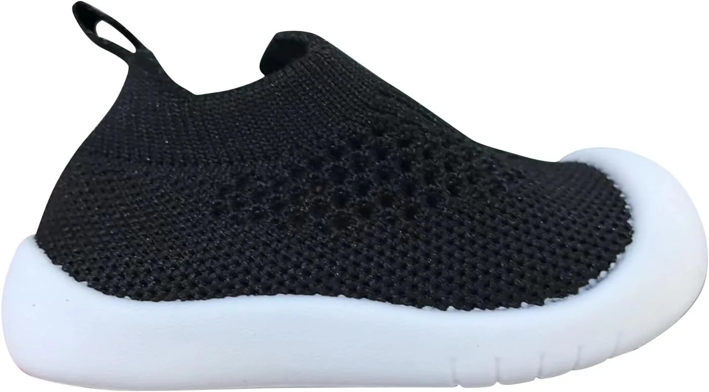 Toddler Boys Girls Shoes Baby Slip on Sock Shoes Lightweight Casual Walking Sneakers Summer Mesh Size 2 Infant Shoes