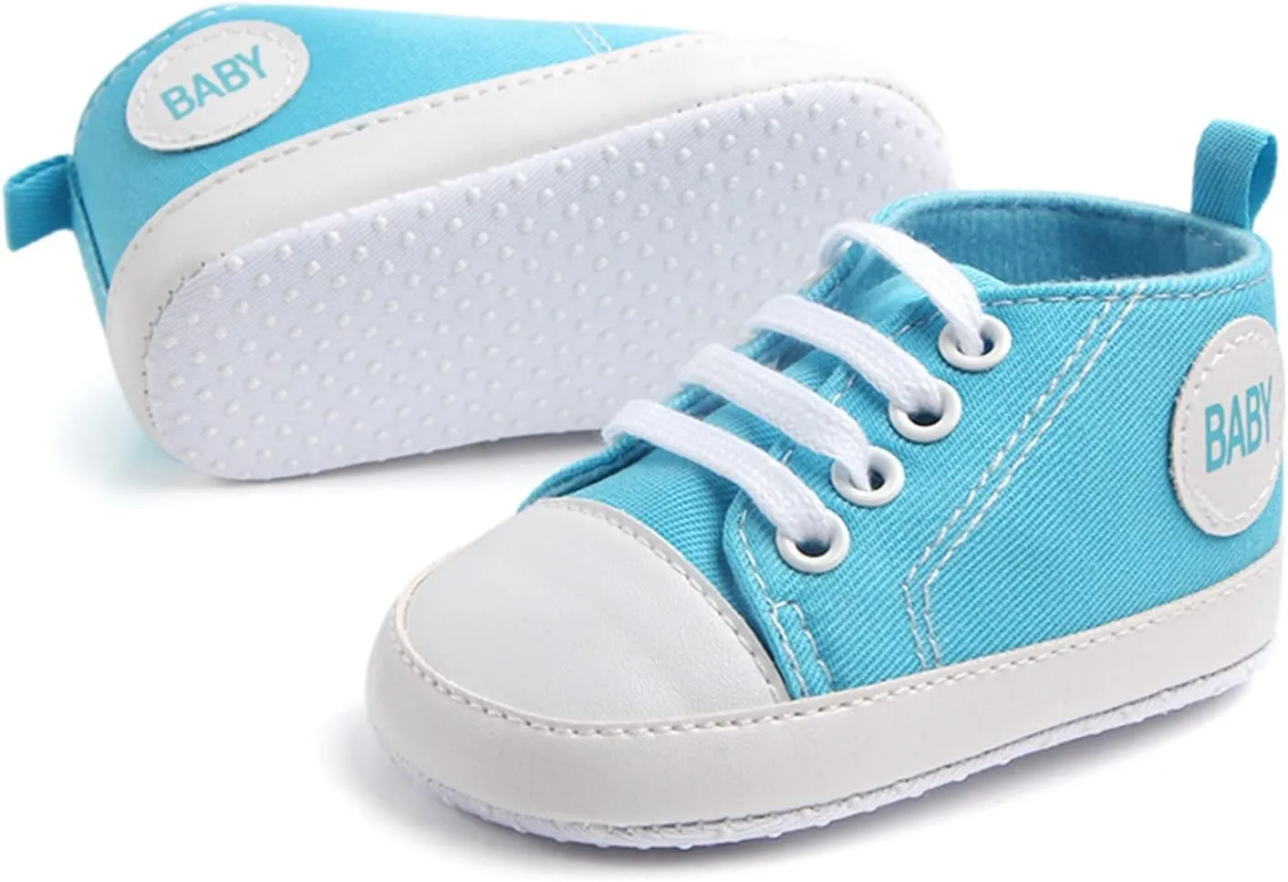 Toddler Canvas Slip on Shoes Boys Sports The First Sneakers Walkers Prewalker Shoes Non-Slip Colour Toddler Floor Girls Soild Barefoot Boys Baby Kids Shoes 4 Month Old Baby Shoes