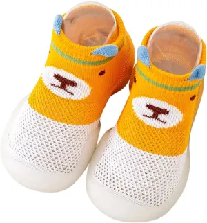 Toddler Shoes Boys Size 3 Summer and Autumn Comfortable Infant Toddler Shoes Cute Deer Rabbit Pattern Children Mesh Breathable Floor Infants Size 3 Shoes