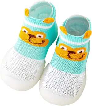 Toddler Shoes Boys Size 3 Summer and Autumn Comfortable Infant Toddler Shoes Cute Deer Rabbit Pattern Children Mesh Breathable Floor Infants Size 3 Shoes