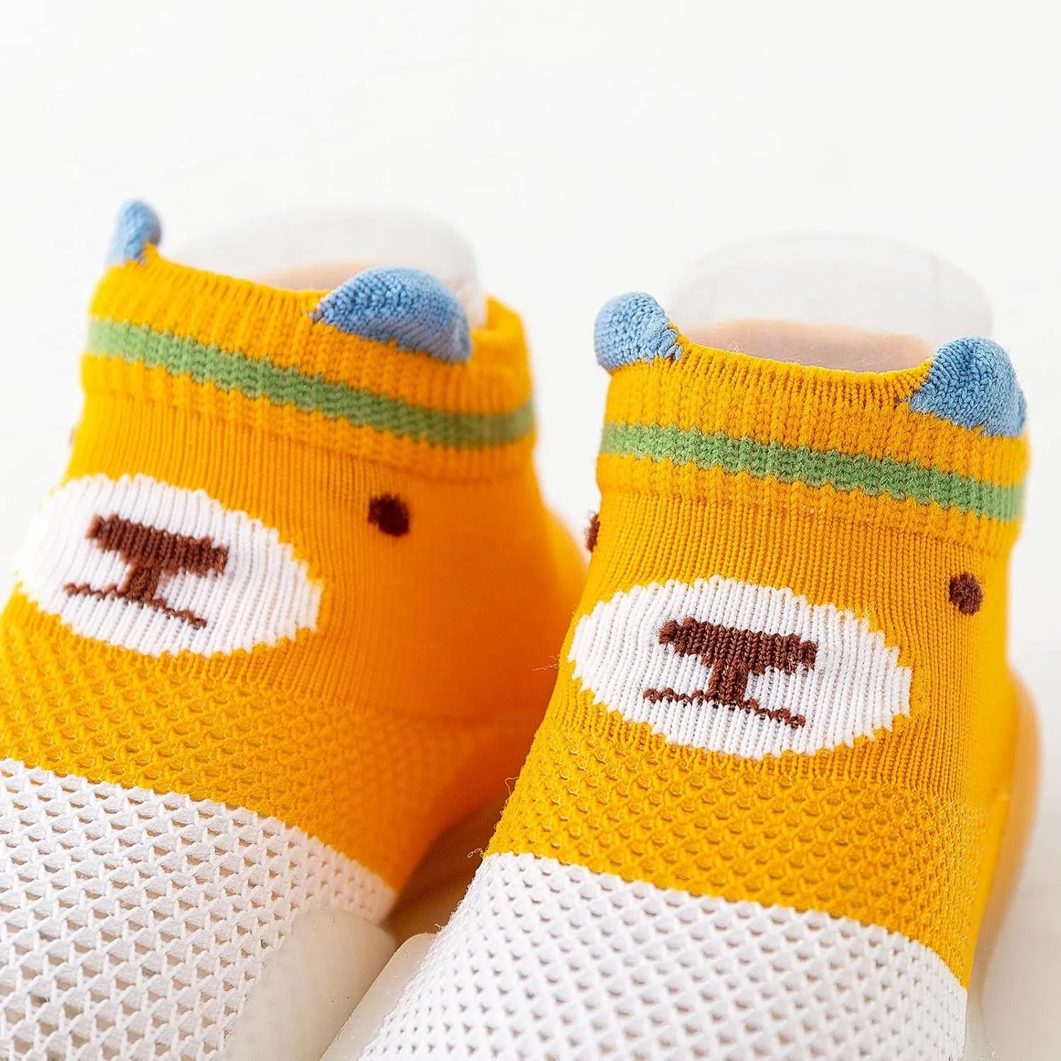 Toddler Shoes Boys Size 3 Summer and Autumn Comfortable Infant Toddler Shoes Cute Deer Rabbit Pattern Children Mesh Breathable Floor Infants Size 3 Shoes