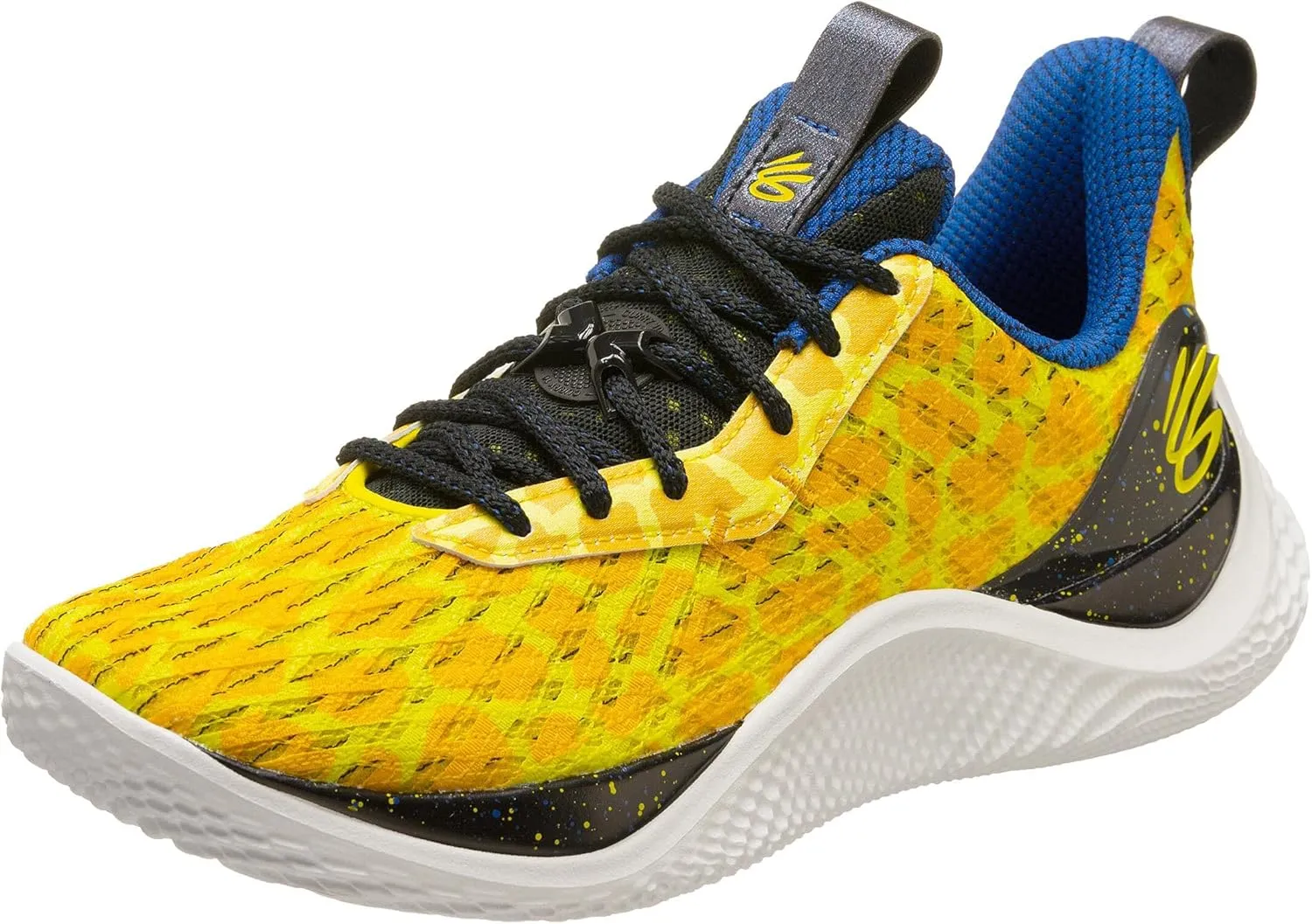 Under Armour Curry 10 Bang Bang Mens Basketball Trainers 3026272 Sneakers Shoes (UK 10 US 11 EU 45, Yellow Black 700)
