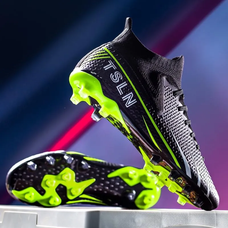 Unisex Soccer Shoes for Adults, Lightweight, Indoor Soccer Training Shoes for Big Kids.