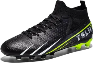 Unisex Soccer Shoes for Adults, Lightweight, Indoor Soccer Training Shoes for Big Kids.