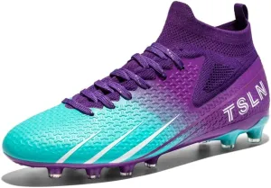 Unisex Soccer Shoes for Adults, Lightweight, Indoor Soccer Training Shoes for Big Kids.