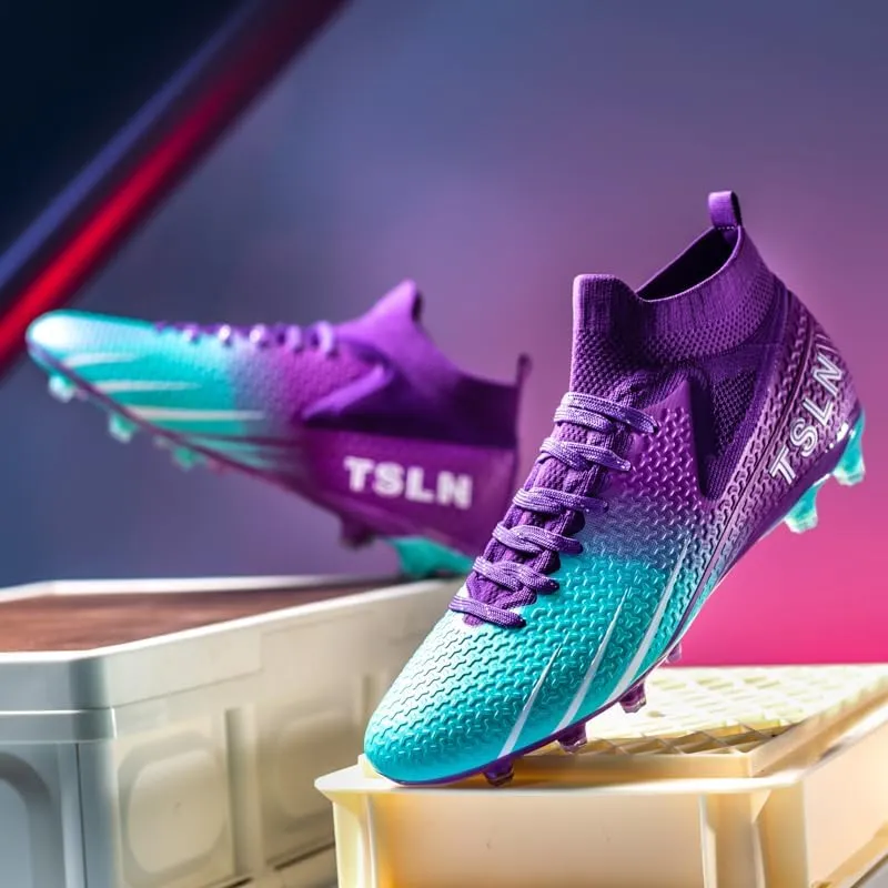 Unisex Soccer Shoes for Adults, Lightweight, Indoor Soccer Training Shoes for Big Kids.