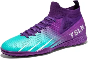 Unisex Soccer Shoes for Adults, Lightweight, Indoor Soccer Training Shoes for Big Kids.