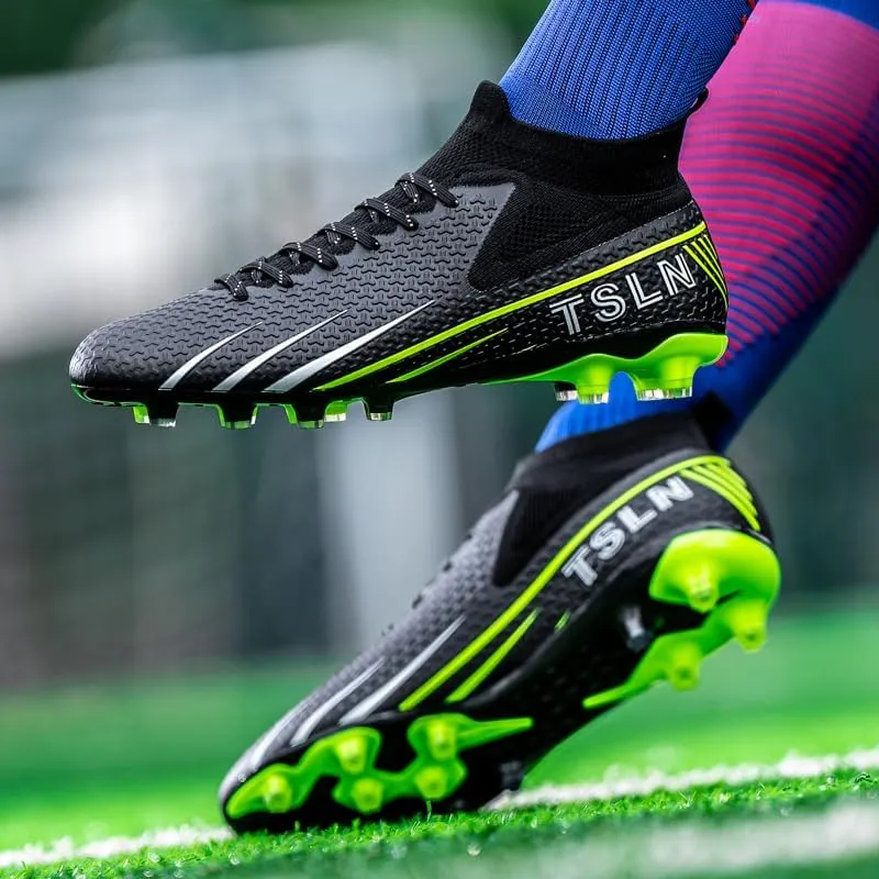 Unisex Soccer Shoes for Adults, Lightweight, Indoor Soccer Training Shoes for Big Kids.