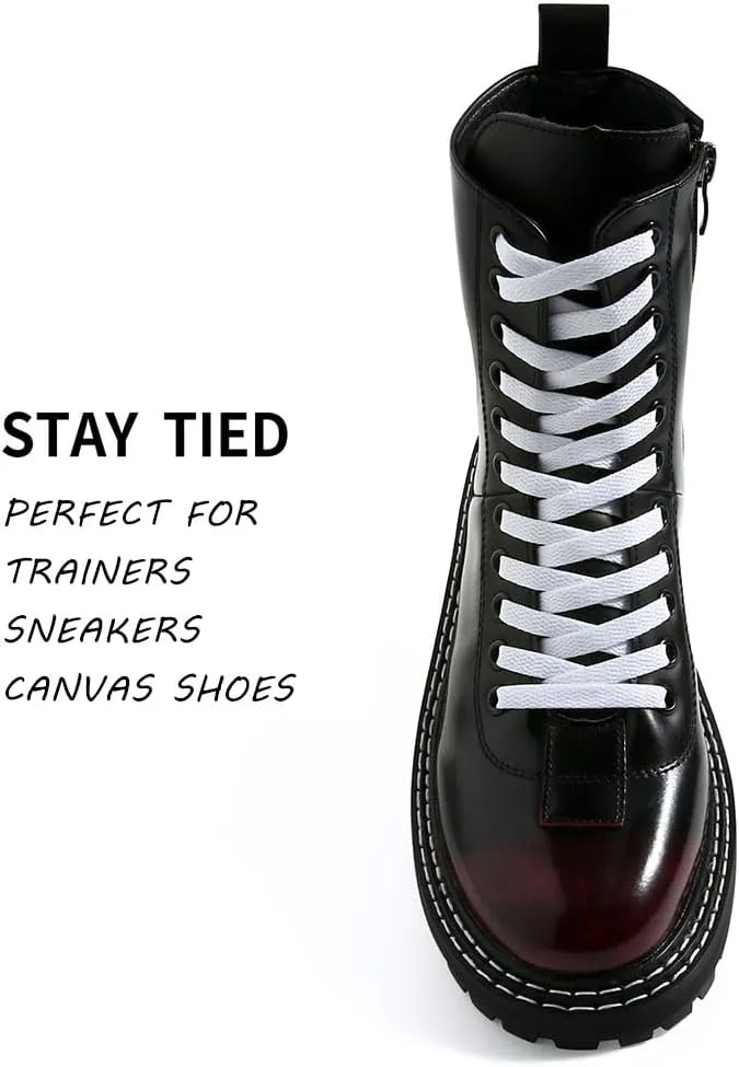 VSUDO Flat Shoe Laces for Sneakers, Shoelaces for Sneakers, Athletic Shoelaces