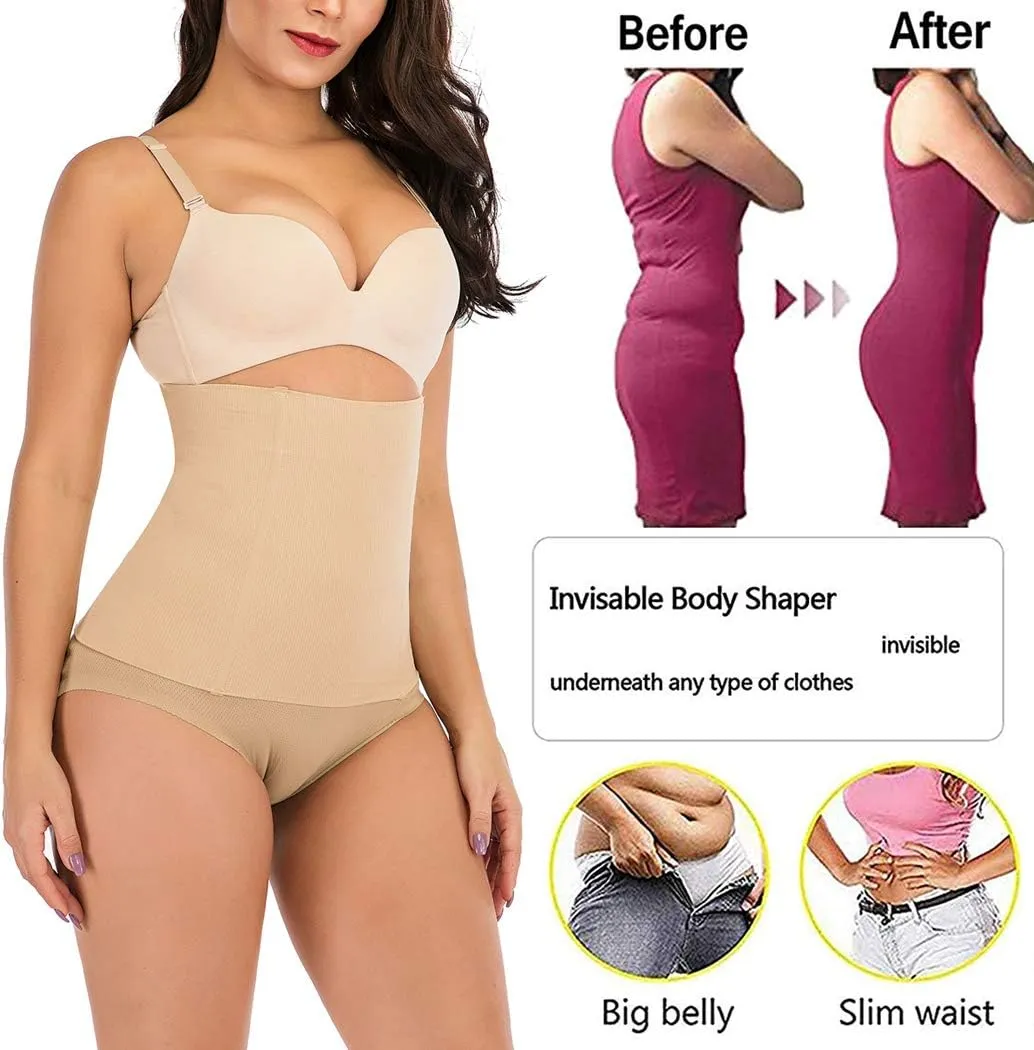 Waist Trainer for Women Tummy Control Shapewear Waist Cincher Slim Body Shaper