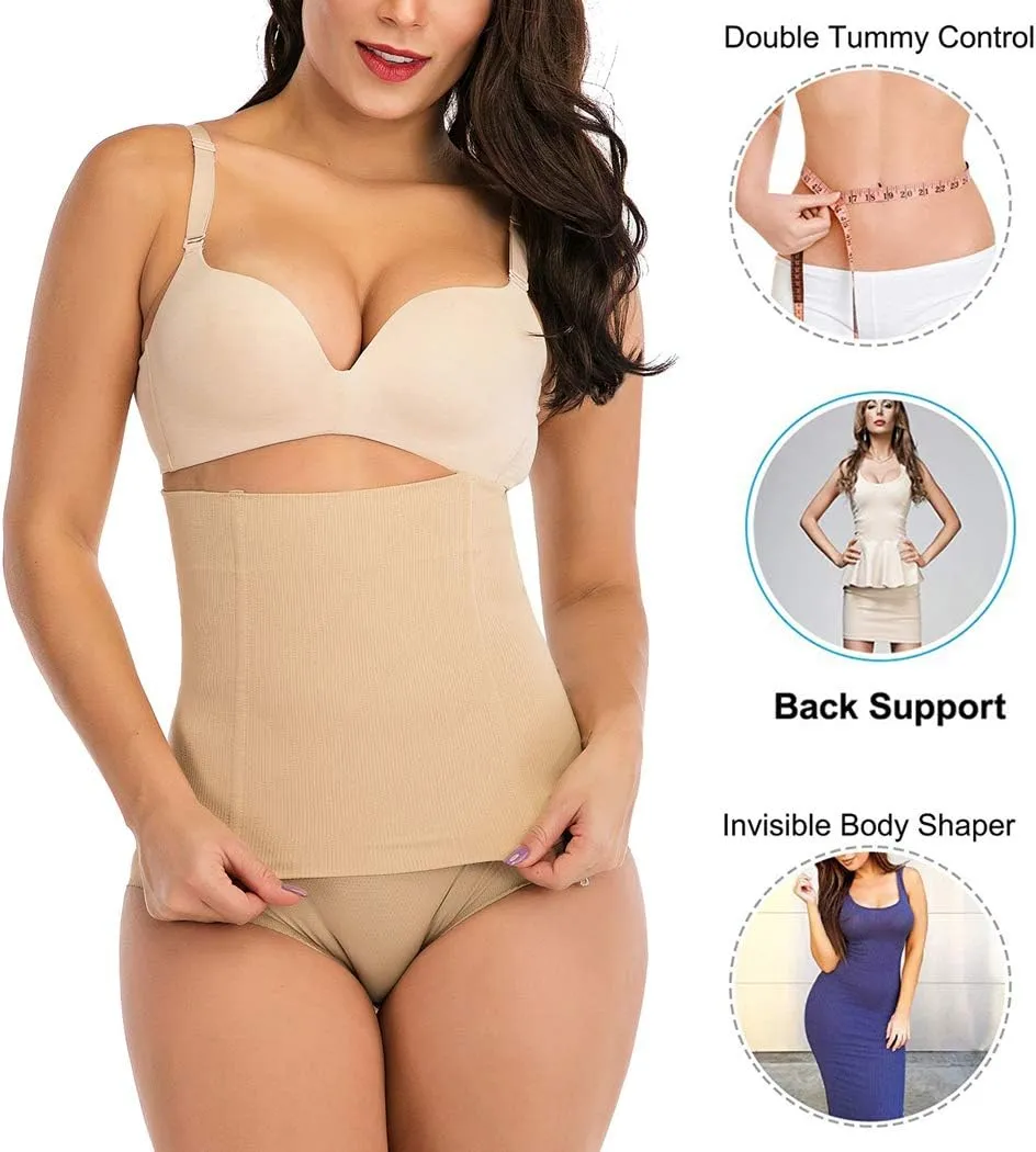 Waist Trainer for Women Tummy Control Shapewear Waist Cincher Slim Body Shaper