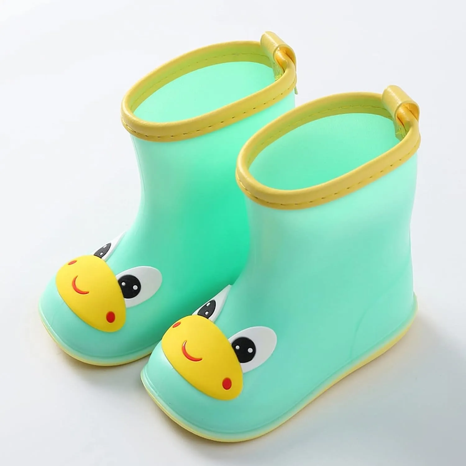 Water Proof Rain Boots for Toddler Frog Cartoon Character Rain Shoes Children's Rain Shoes Boys And Girls Water