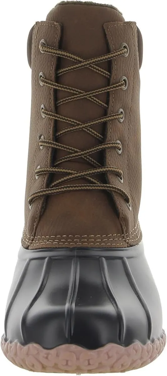 Weatherproof Vintage Mens Adam II Faux Leather Round Toe Combat & Lace-up Boots