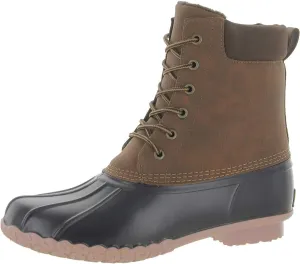 Weatherproof Vintage Mens Adam II Faux Leather Round Toe Combat & Lace-up Boots