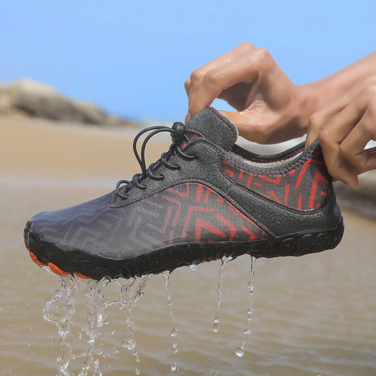 Women Footwear 2025 Healthy & Non-Slip Barefoot Shoes Lightweight Wide Toe Box Comfortable Athletic Footwear Fashion Grounding Shoes Outdoor Sports Zero Drop Shoe