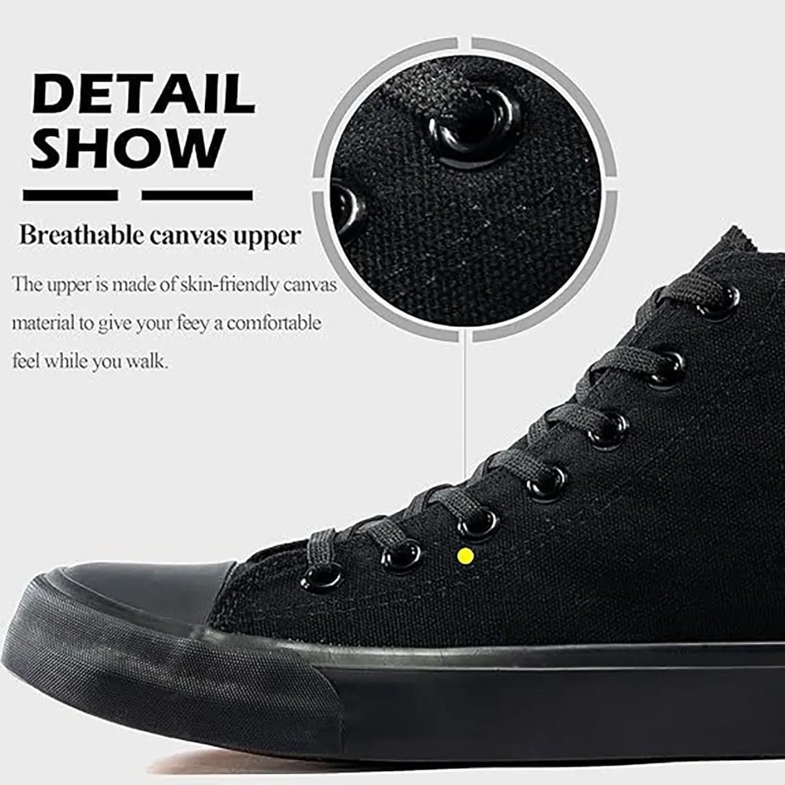 Women's Men's High Top Canvas Shoes Low Anti Cloth Shoes Platform Sneakers Lace Up Walking Shoes Running Shoes Lace Up Casual Shoes Time Slip On Shoes