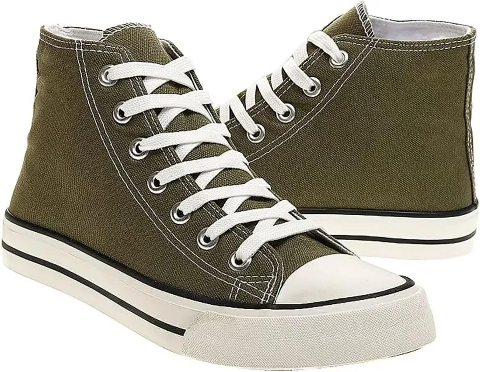 Women's Men's High Top Canvas Shoes Low Anti Cloth Shoes Platform Sneakers Lace Up Walking Shoes Running Shoes Lace Up Casual Shoes Time Slip On Shoes