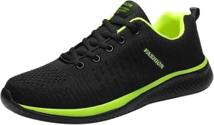 Women's Running Walking Tennis Shoes Comfortable Lace Up Mens Tennis Shoes Mesh Breathable Casual Slip On Shoes Dress Sneakers White Tennis Shoe Trainers Shoe