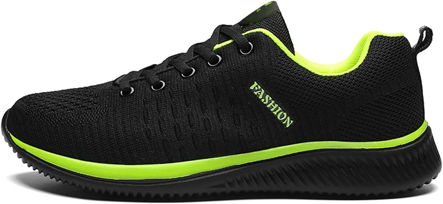 Women's Running Walking Tennis Shoes Comfortable Lace Up Mens Tennis Shoes Mesh Breathable Casual Slip On Shoes Dress Sneakers White Tennis Shoe Trainers Shoe