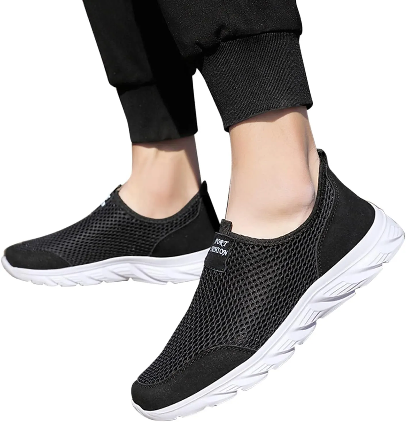 Women's Slip on Shoes Canvas Sneakers Loafers Non Slip Running Shoes for Men Wide Feet Casual Slip On Shoes Brown Sneakers Steel Toe Tennis Shoe Cross Trainer Shoe