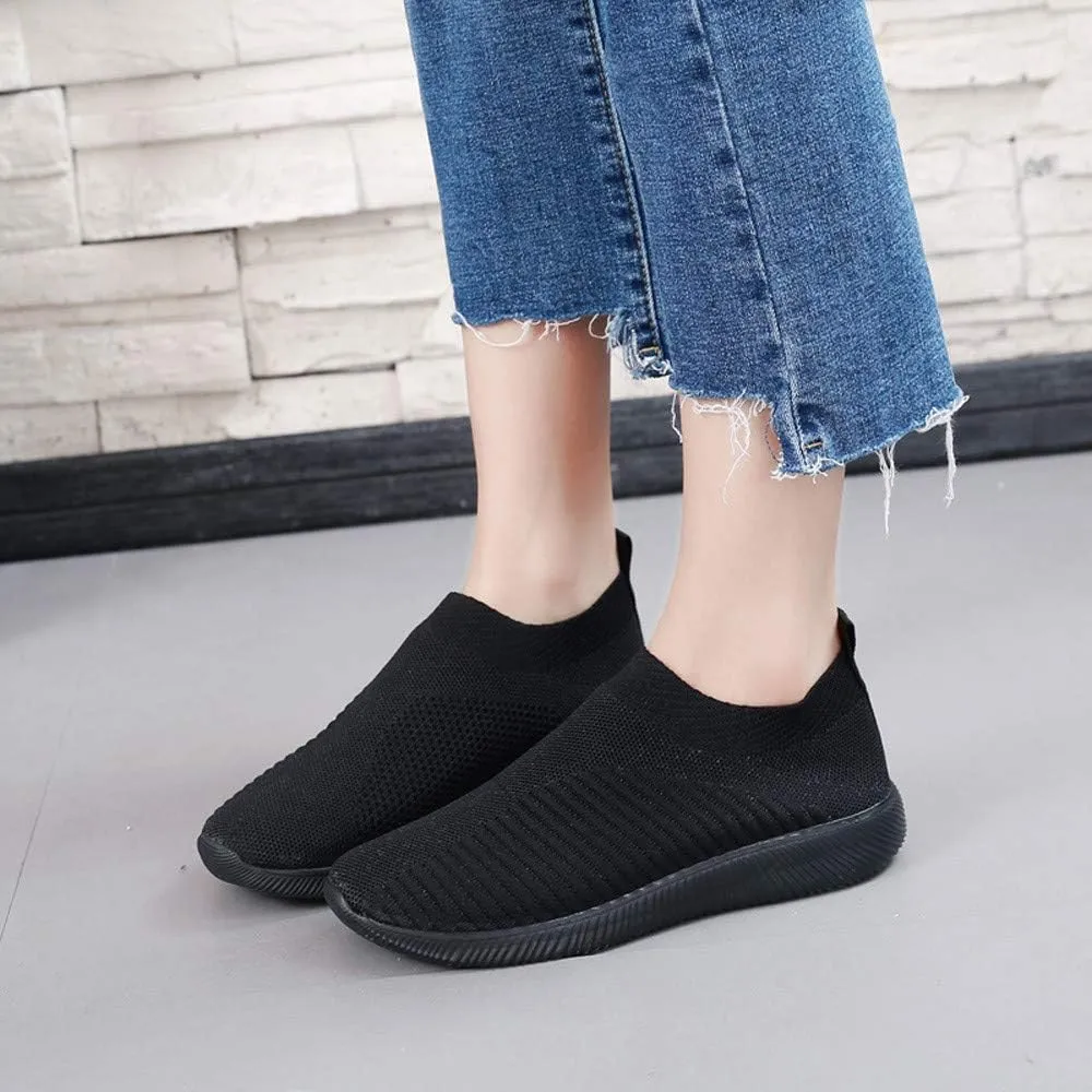 Women's Slip On Sneakers Lightweight Breathable Non Slip Work Shoes Women Loafers Men's Shoes Casual Casual Sneakers White Tennis Shoe Trainers Shoe