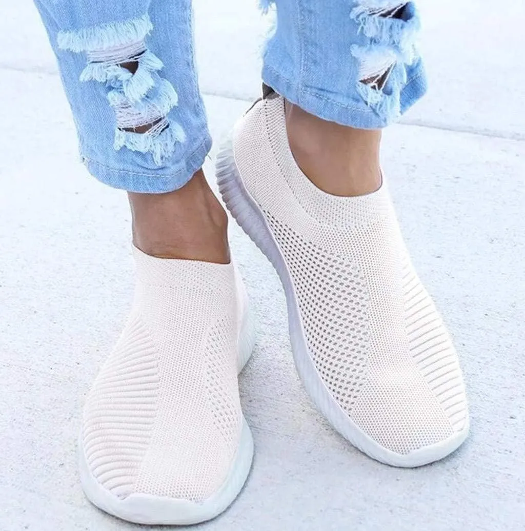 Womens Slip On Walking Shoes Lightweight Breathable Non Slip Running Shoes for Men Arch Support Dressy Casual Shoes Chunky Sneakers Steel Toe Tennis Shoe Loafers Shoe