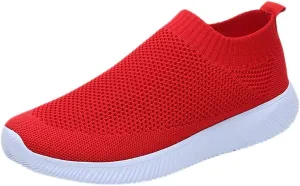 Womens Slip On Walking Shoes Non Slip Running Shoes Mens Running Shoes Walking Men's Casual Dress Shoes Walking Sneakers Slip On Tennis Shoe Casual Loafers