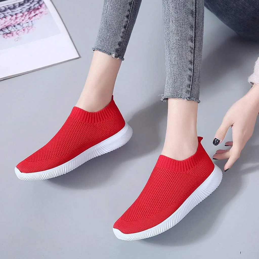 Womens Slip On Walking Shoes Non Slip Running Shoes Mens Running Shoes Walking Men's Casual Dress Shoes Walking Sneakers Slip On Tennis Shoe Casual Loafers