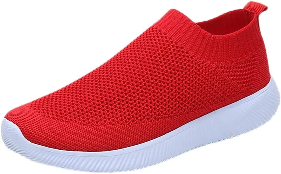 Womens Slip On Walking Shoes Non Slip Running Shoes Mens Running Shoes Walking Men's Casual Dress Shoes Walking Sneakers Slip On Tennis Shoe Casual Loafers