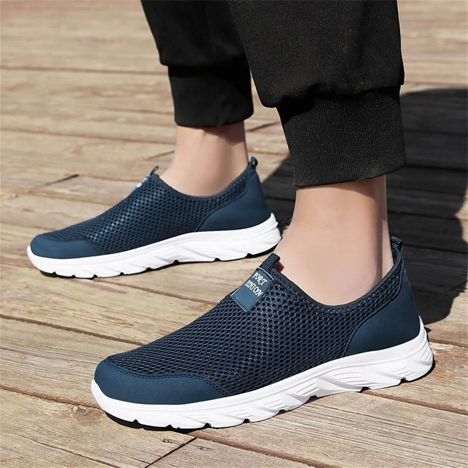 Women's Slip On Walking Shoes Running Comfortable Womens Running Shoes Wide Feet Men Casual Shoes Women Shoes Sneakers White Tennis Shoe Loafers Shoe