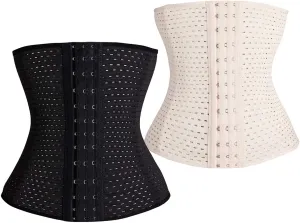 Women's Waist Trainer Corset Shapewear Tummy Control Body Shaper Waist Cincher Sport Girdle
