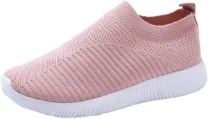 Womens Walking Shoes Sock Casual Ladies Fashion Sneakers Tennis Shoes Womens Dressy Casual Shoes Shoes Sneakers Brown Tennis Shoe Loafers Casual Slip On