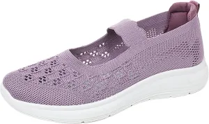 Women's Woven Orthopedic Breathable Solid Color Hollow Casual Sport Shoes Comfortable Lighweight Sneakers Soft Sole Comfy Outdoor Walking Shoes for Women