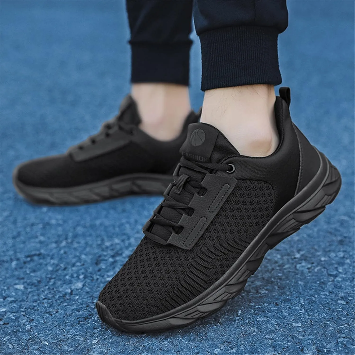 Workout Athletic Sport Shoes for Men Comfortable Breathable Lightweight Tennis Shoe Non Slip Barefoot Sneaker