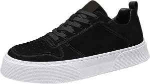 Woven Breathable Soft Sole Casual Sport Shoes Thick Sole Comfortable Lighweight Sneakers Hands Free Low Top Comfy Outdoor Walking Shoes for Men