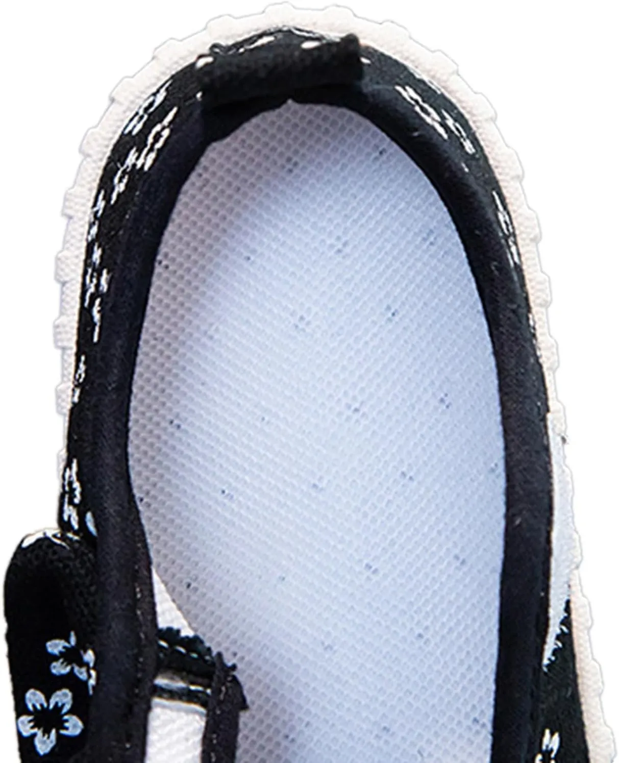YIBLBOX Toddler Girl's Mary Jane Flat Shoes Canvas Bowknot Sneakers for Kids School Uniform Casual Soft Walking Dress Shoes