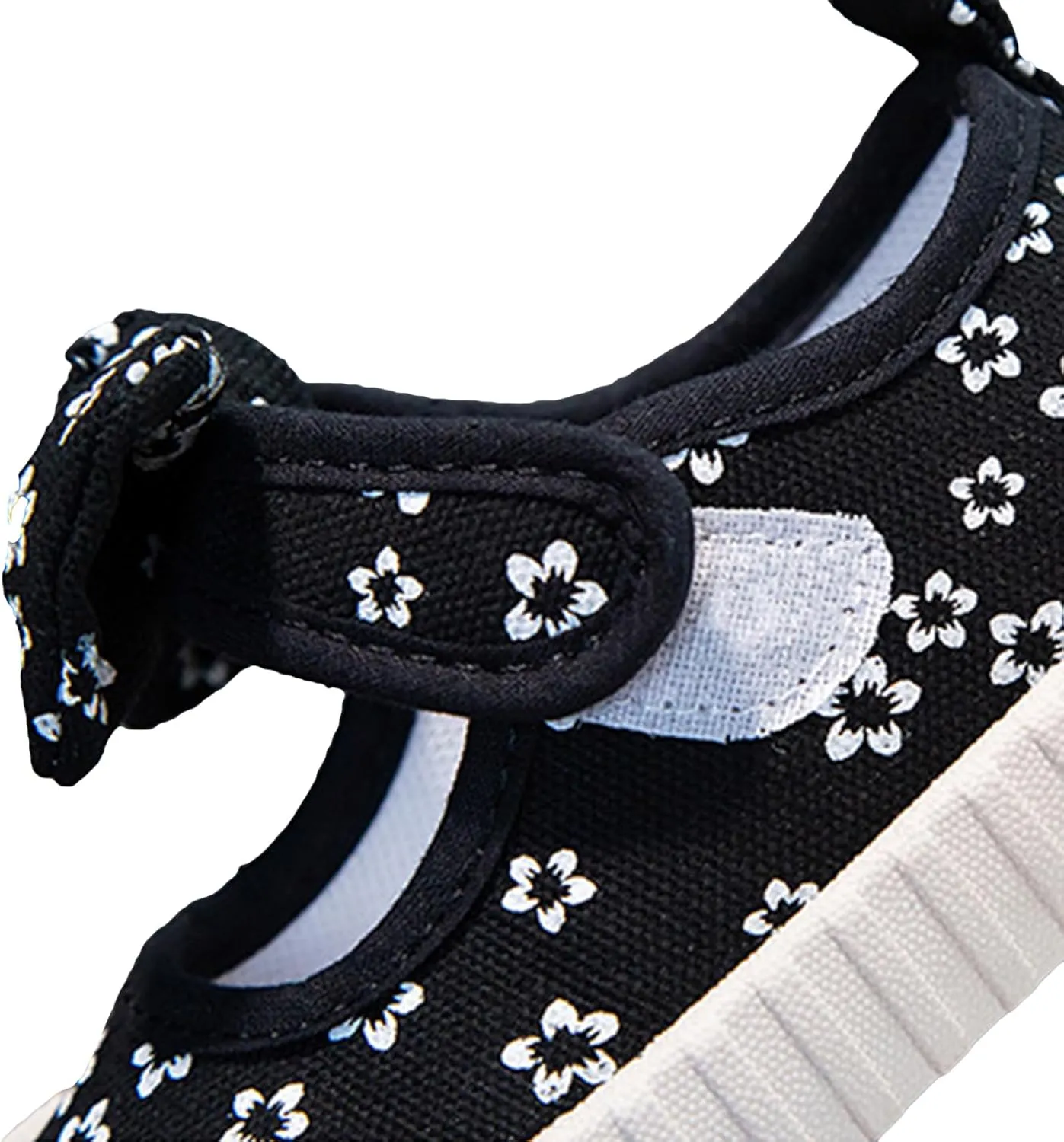 YIBLBOX Toddler Girl's Mary Jane Flat Shoes Canvas Bowknot Sneakers for Kids School Uniform Casual Soft Walking Dress Shoes